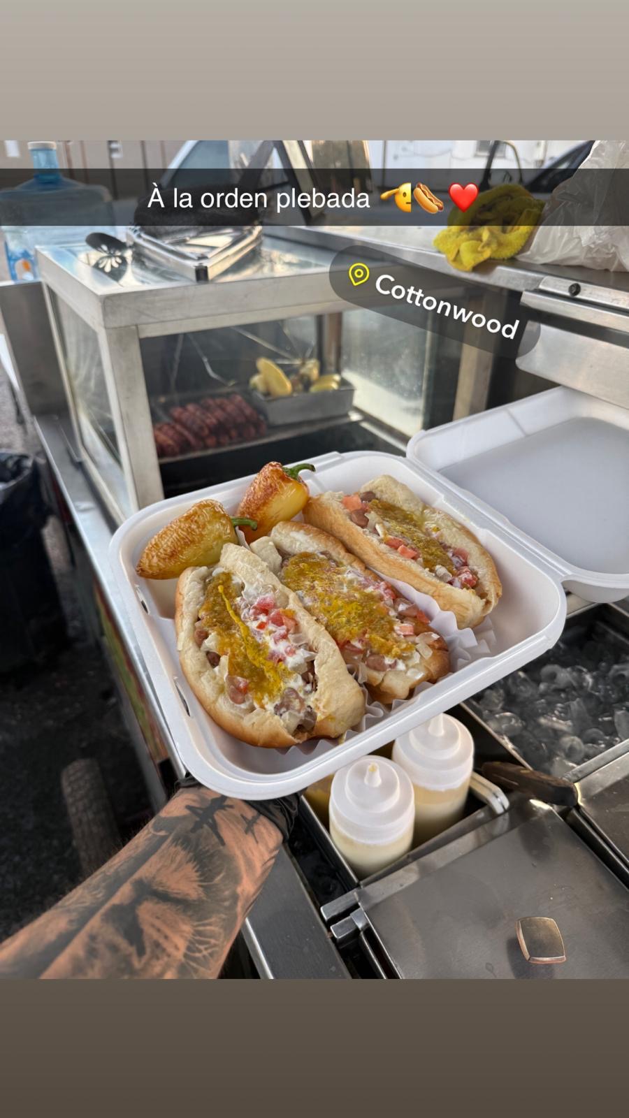 Sonoran-style hot dogs from Hot Dogs Nancy